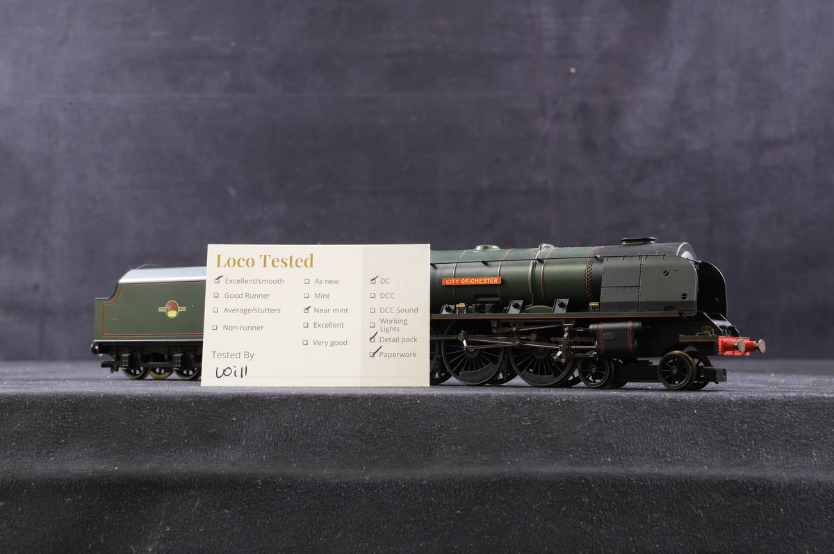 Hornby OO R2312 BR Lined Green 4-6-2 Duchess Class &#39;46239&#39; &#39;City of Chester&#39;