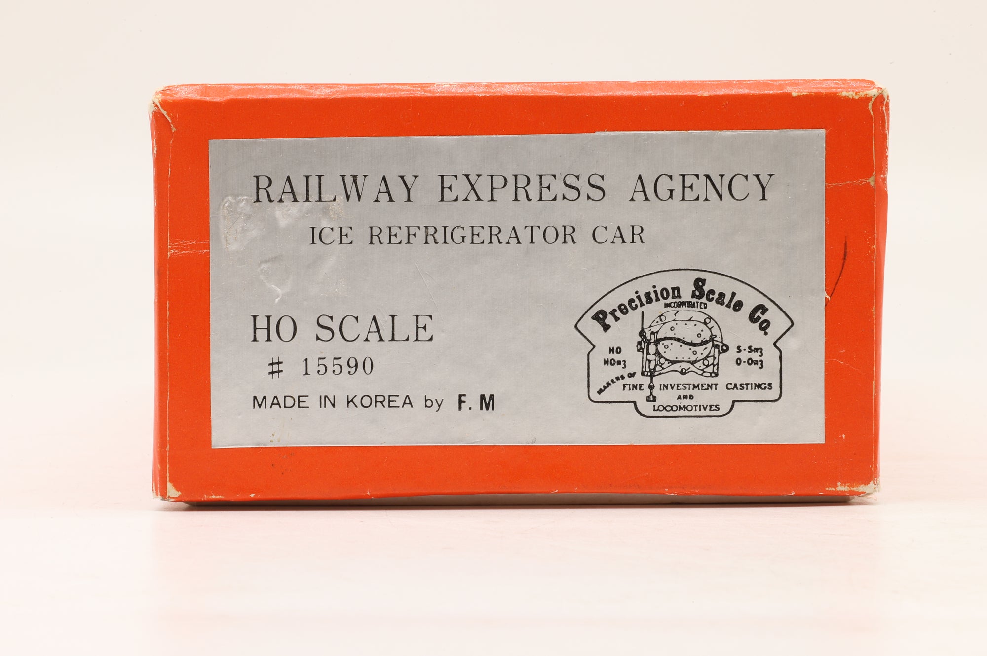 Iron Horse HO Brass 15590 Ice Refrigerator Car – Unpainted