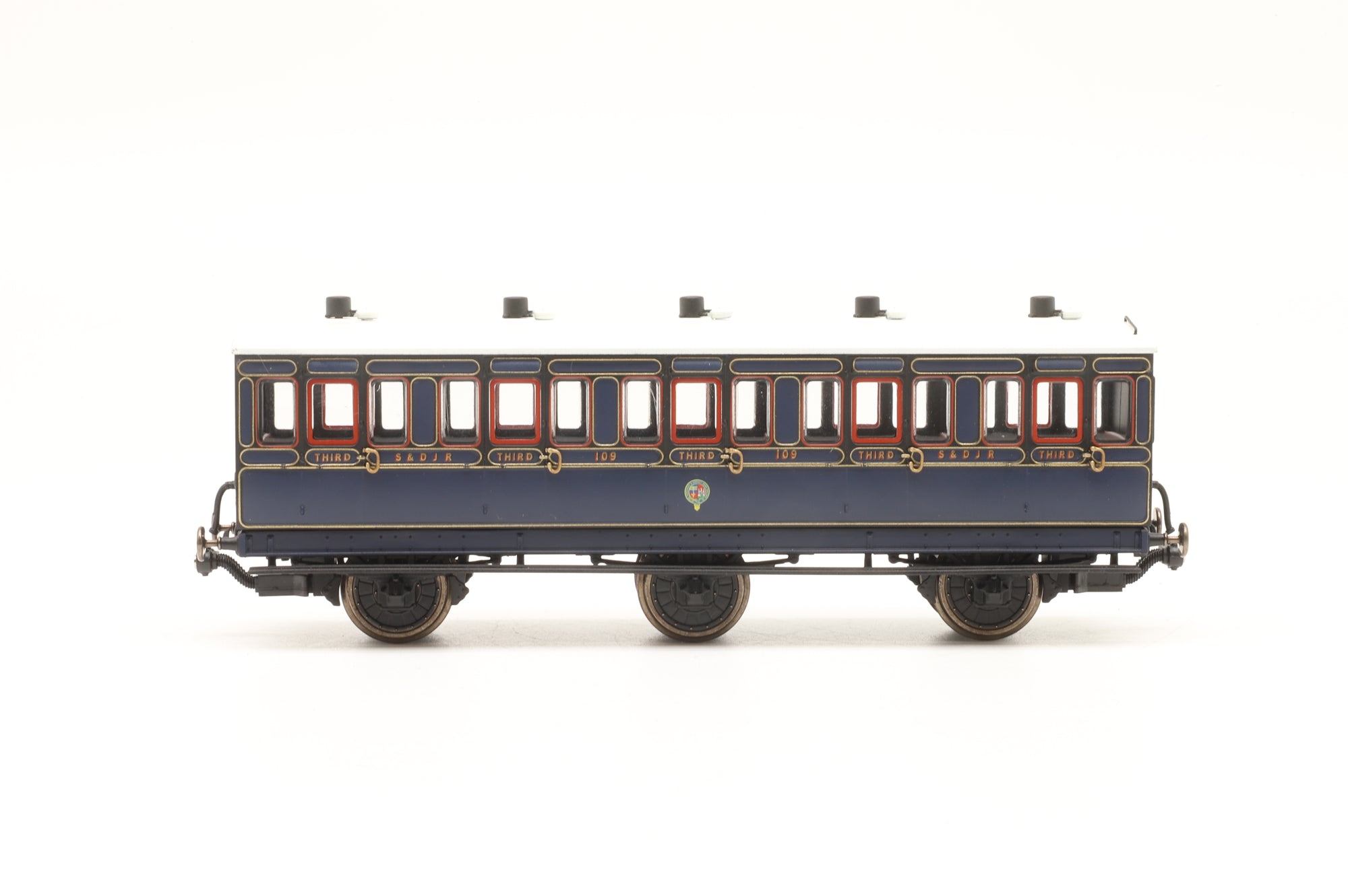 Hornby OO Rake of 8 SDJR Blue Coaches