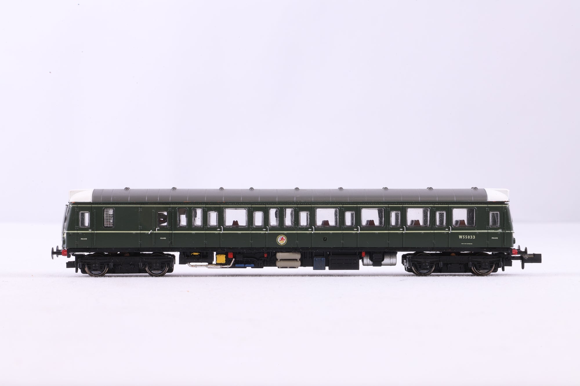 Dapol N 2D-009-003D Class 121 'W55033' BR Green Speed Whiskers DCC Fitted