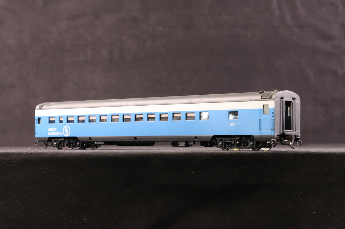 Shoreham Shops Limited/Oriental HO Brass Rake Of 8 Brass Great Northern Blue &amp; White Coaches