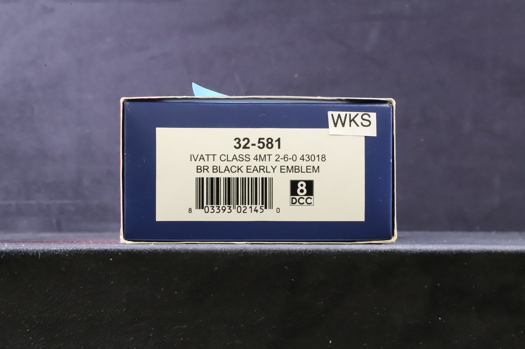 WORKSHOP Bachmann OO 32-581 Ivatt Class 4MT 43018 in Lined BR Black w/ Early Crests