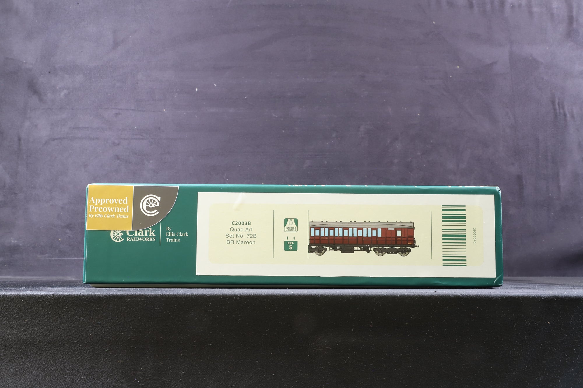 Clark Railworks OO C20032A Quad Art Set No. 84A BR Crimson
