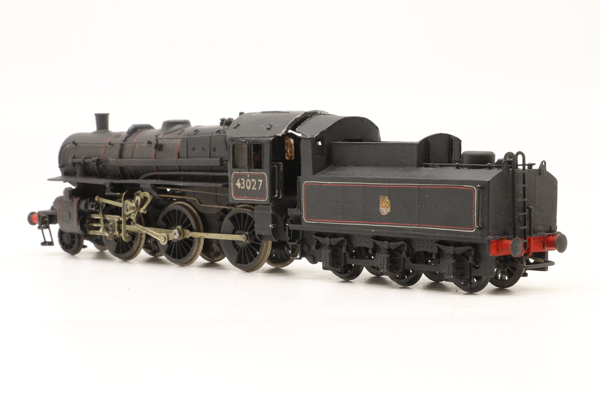 WORKSHOP Milholme Models OO Ivatt Class 4 '43027' BR Lined Black E/C Kit Built