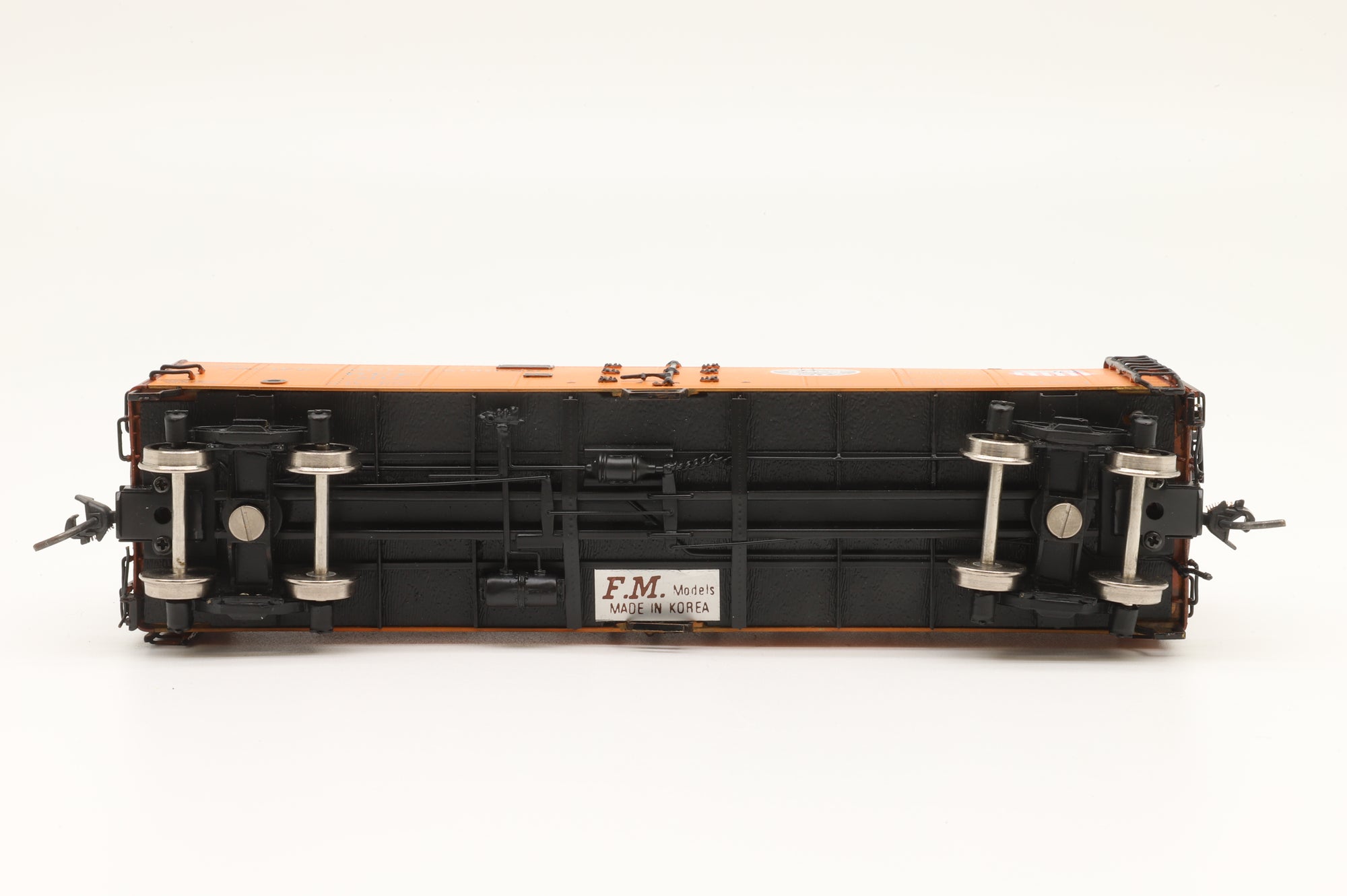 Challenger Imports Ltd HO 2138.1 Pacific Fruit Express Class R40-25 Steel Ice Refrigerator Car, Factory Painted Brass