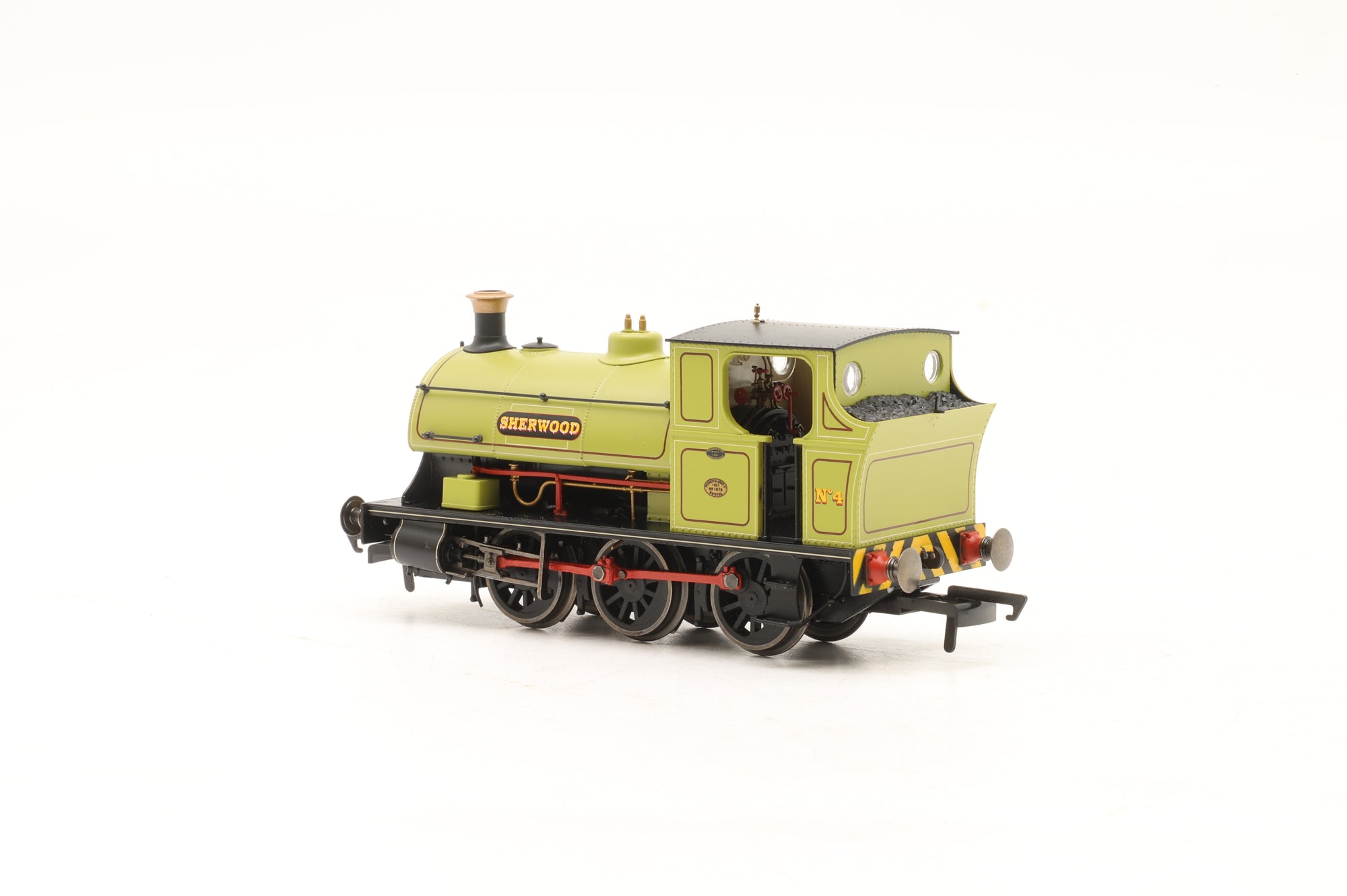 Hornby OO R3693 Peckett B2 Sherwood Colliery '4'
