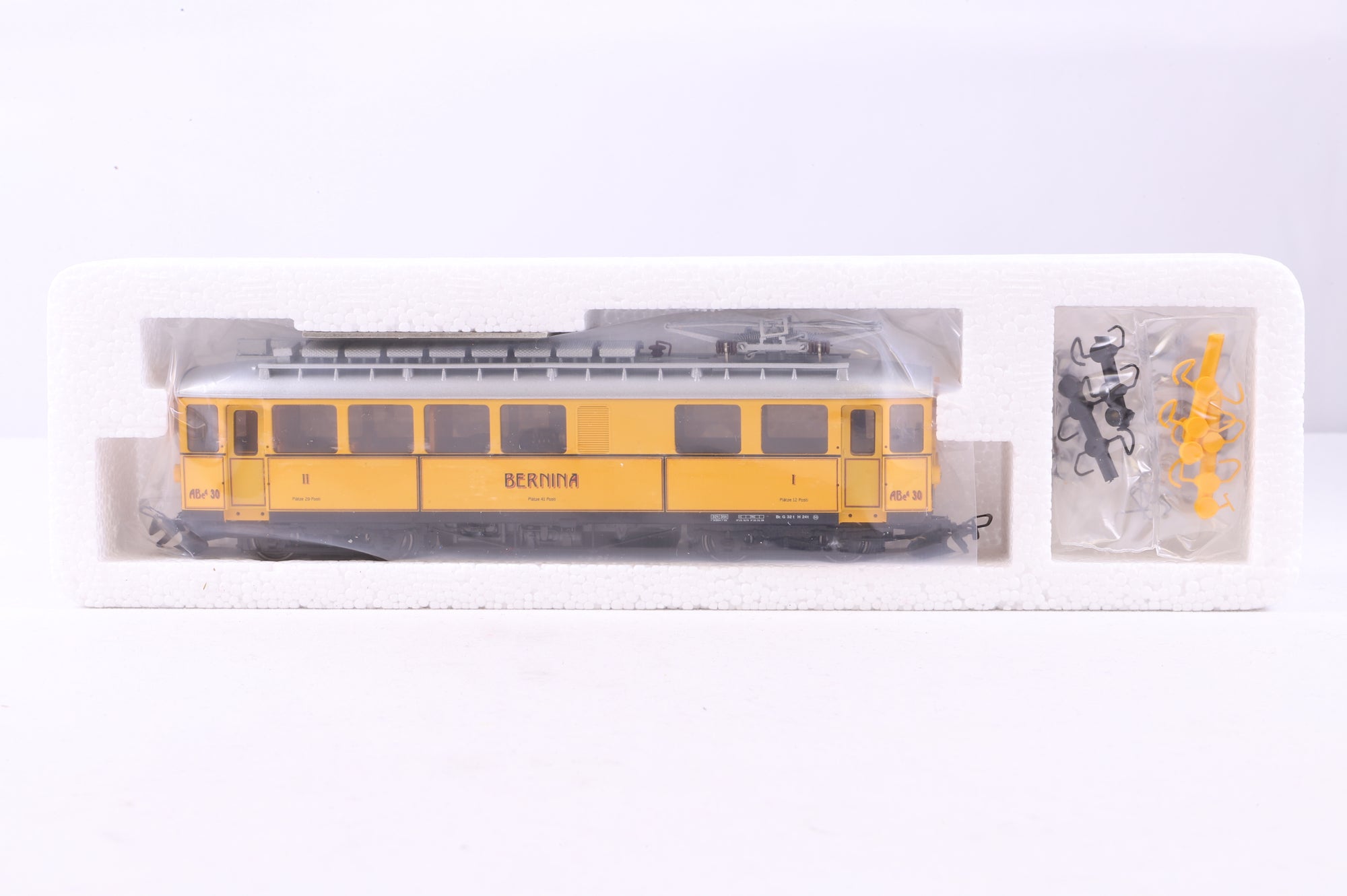 Bemo HO RhB AB3 4/4 '30' Nostalgietriebwagen 'Bernina', DCC Sound