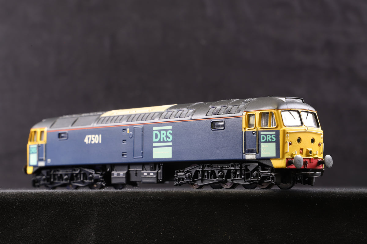 Bachmann OO Class 47 &#39;47501&#39; DRS Livery Repainted