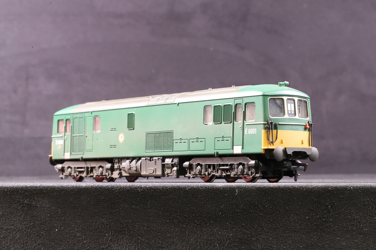 Hornby OO R2656 Class 73 &#39;E6001&#39; Bo-Bo Diesel Electric Locomotive Weathered