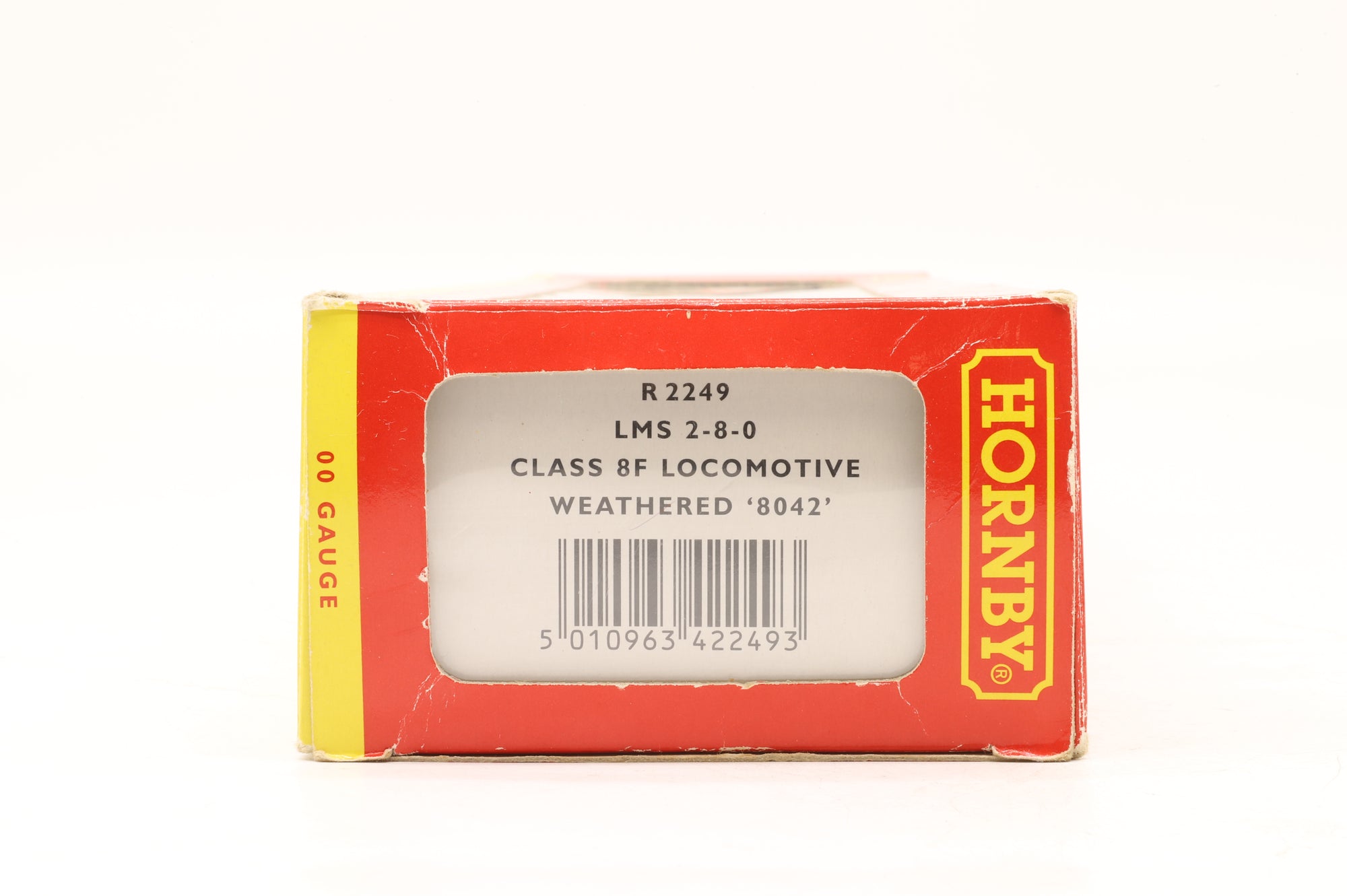 Hornby OO R2249 Class 8F 8042 in LMS Black – Weathered