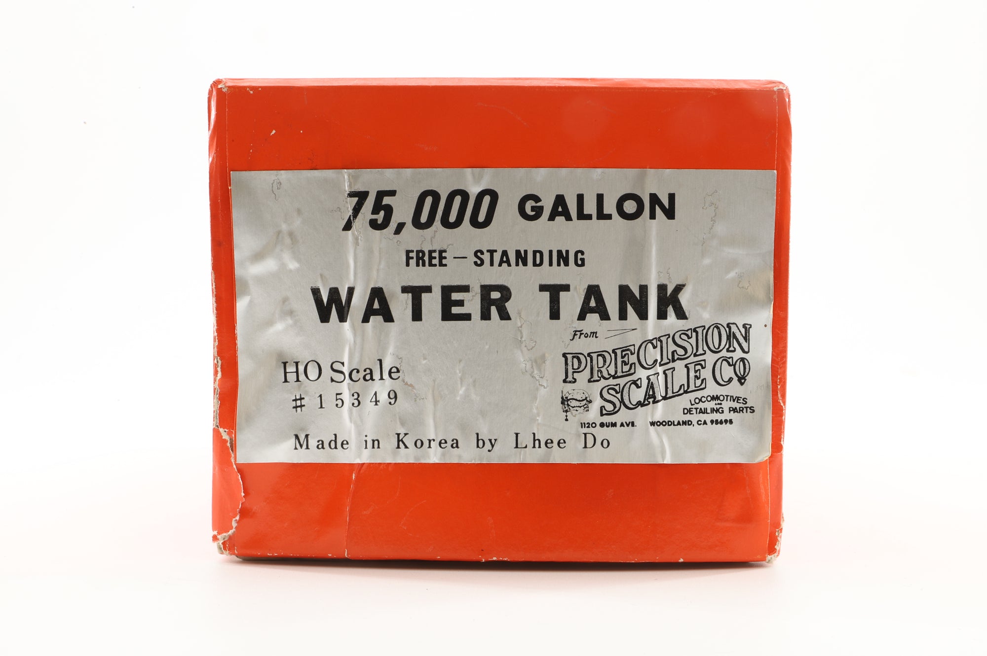 Precision Scale HO Brass 15324 Water Tank 75,000 gal Freestanding