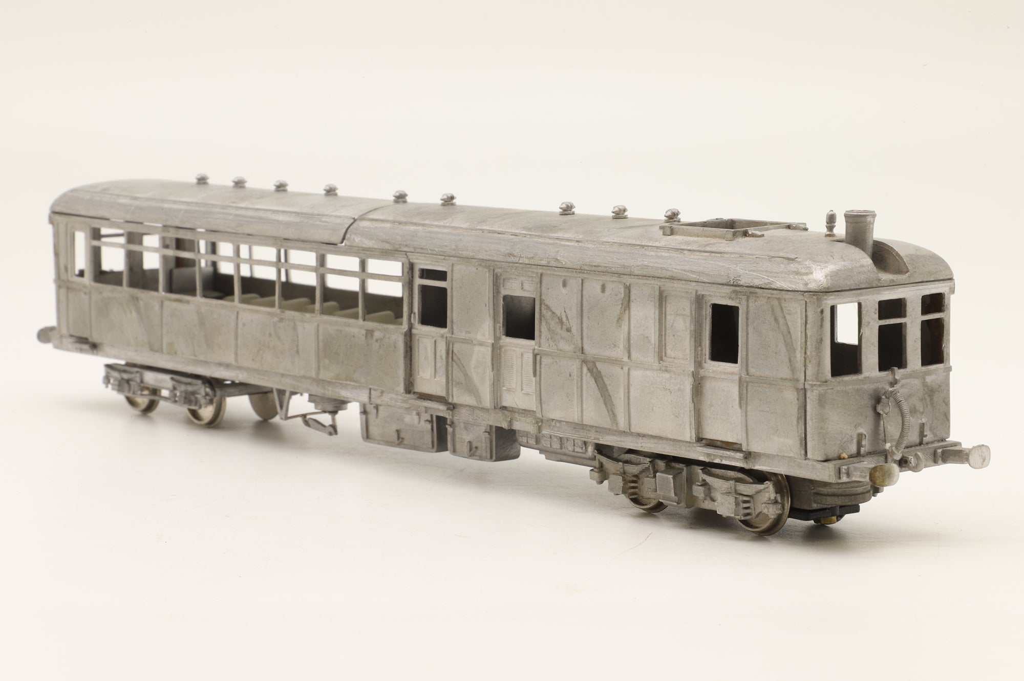 WORKSHOP Kit Built OO LNER Sentinel Steam Rail Car Unpainted Non Runner