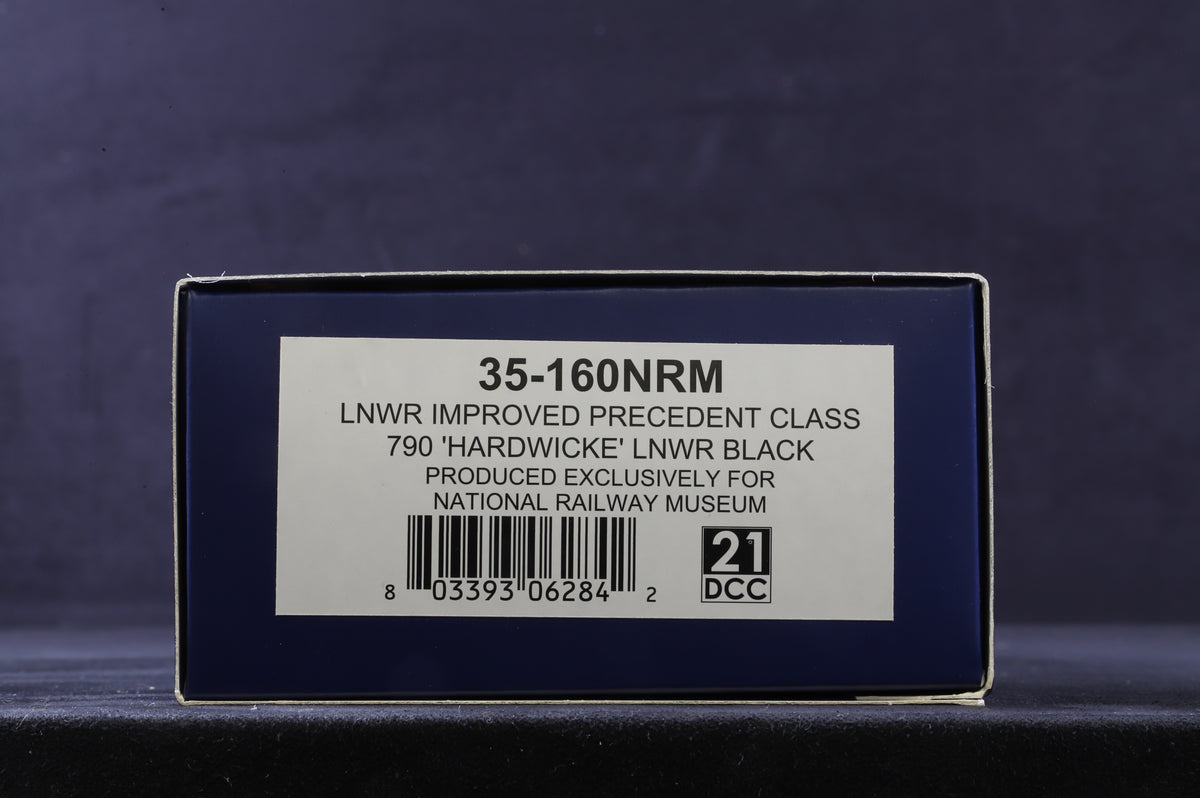 Bachmann OO 35-160NRM LNWR Improved Precedent Class &#39;790&#39; &#39;Hardwicke&#39; LNWR Black Excl. NRM