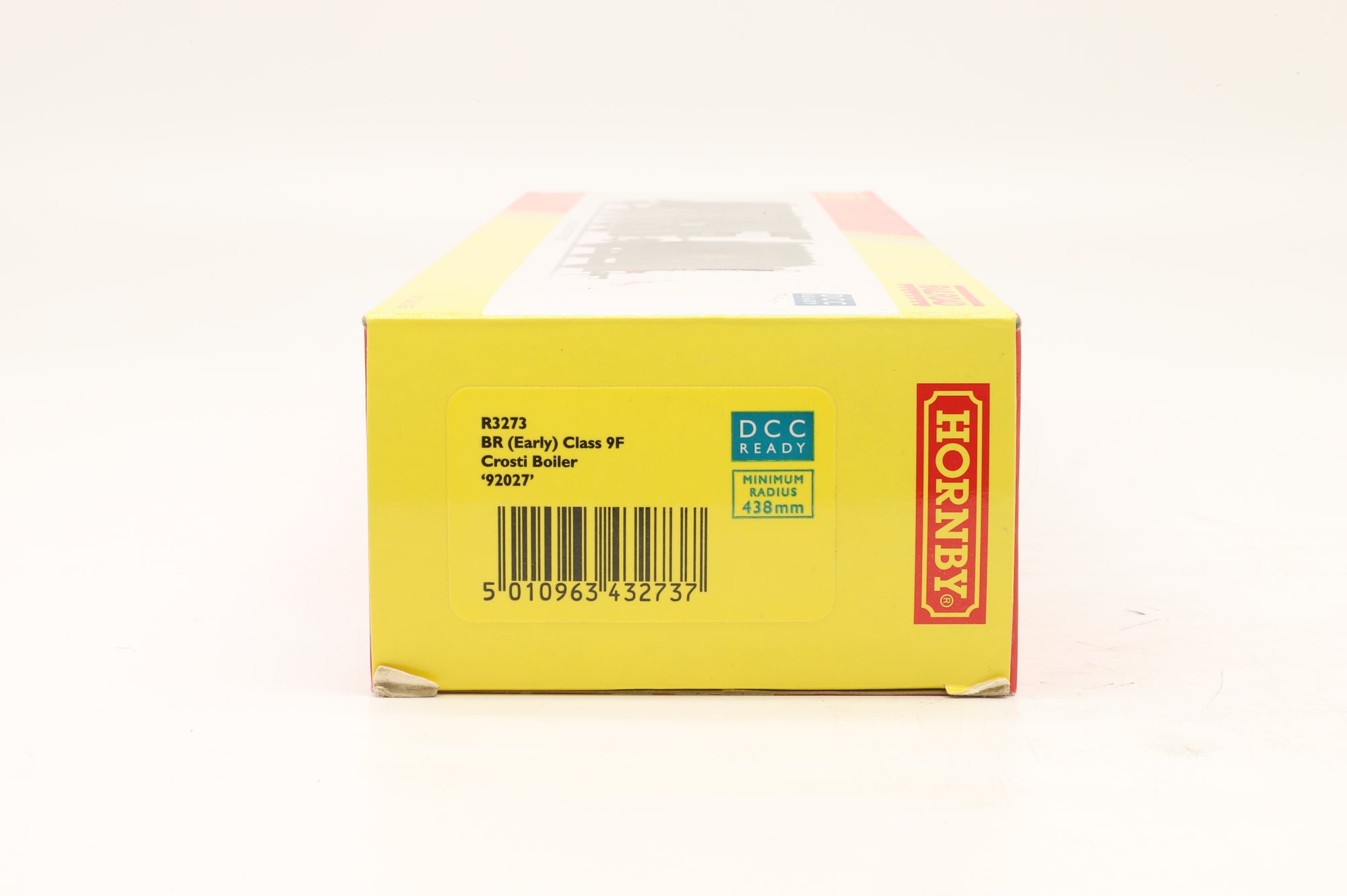 Hornby OO R3273 BR (Early) Class 9F Crosti Boiler '92027' DCC Fitted