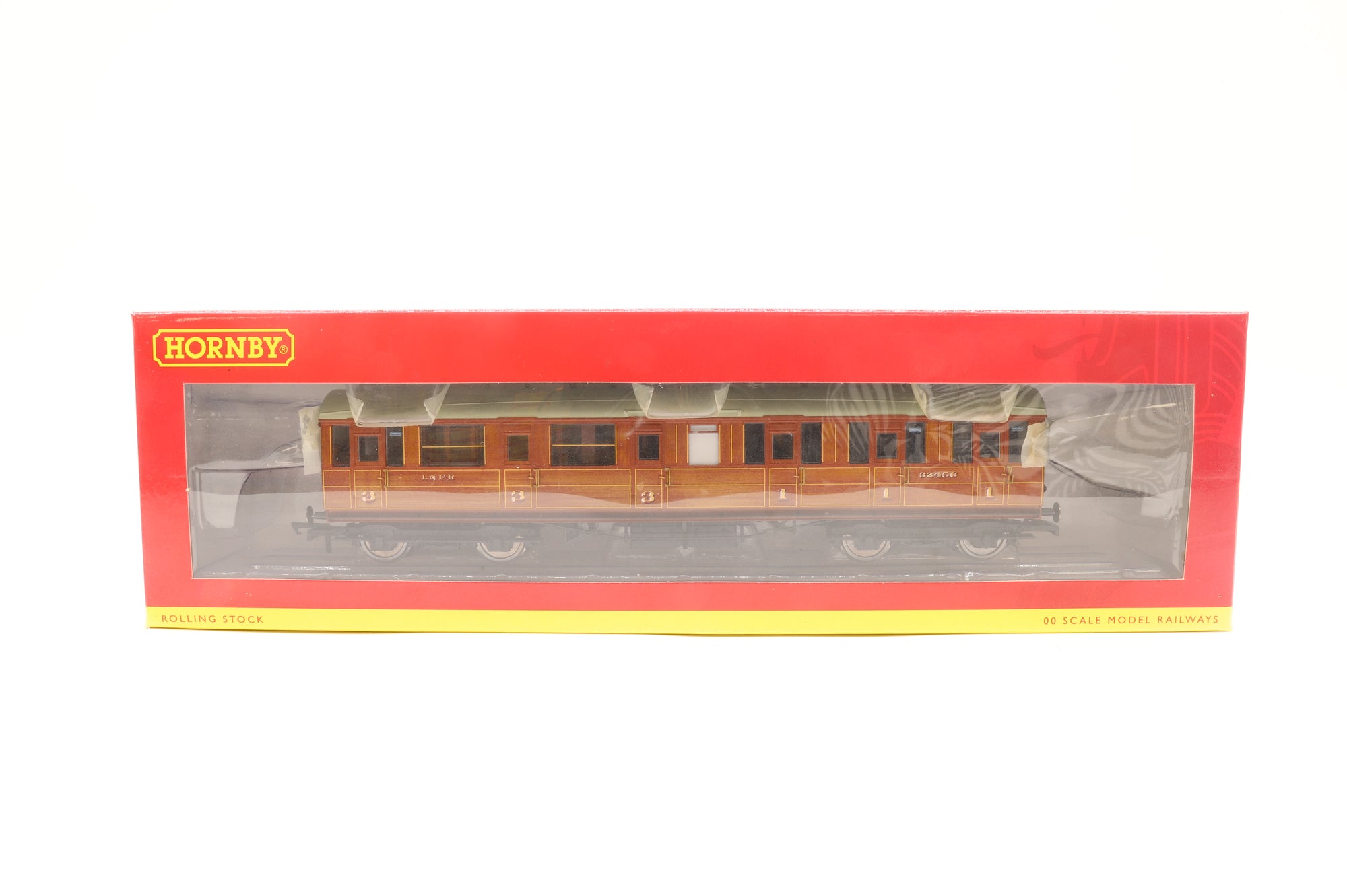 Hornby OO Rake of 3 LNER Gresley Suburban Coaches Teak Inc R4517, R4171 & R4518a