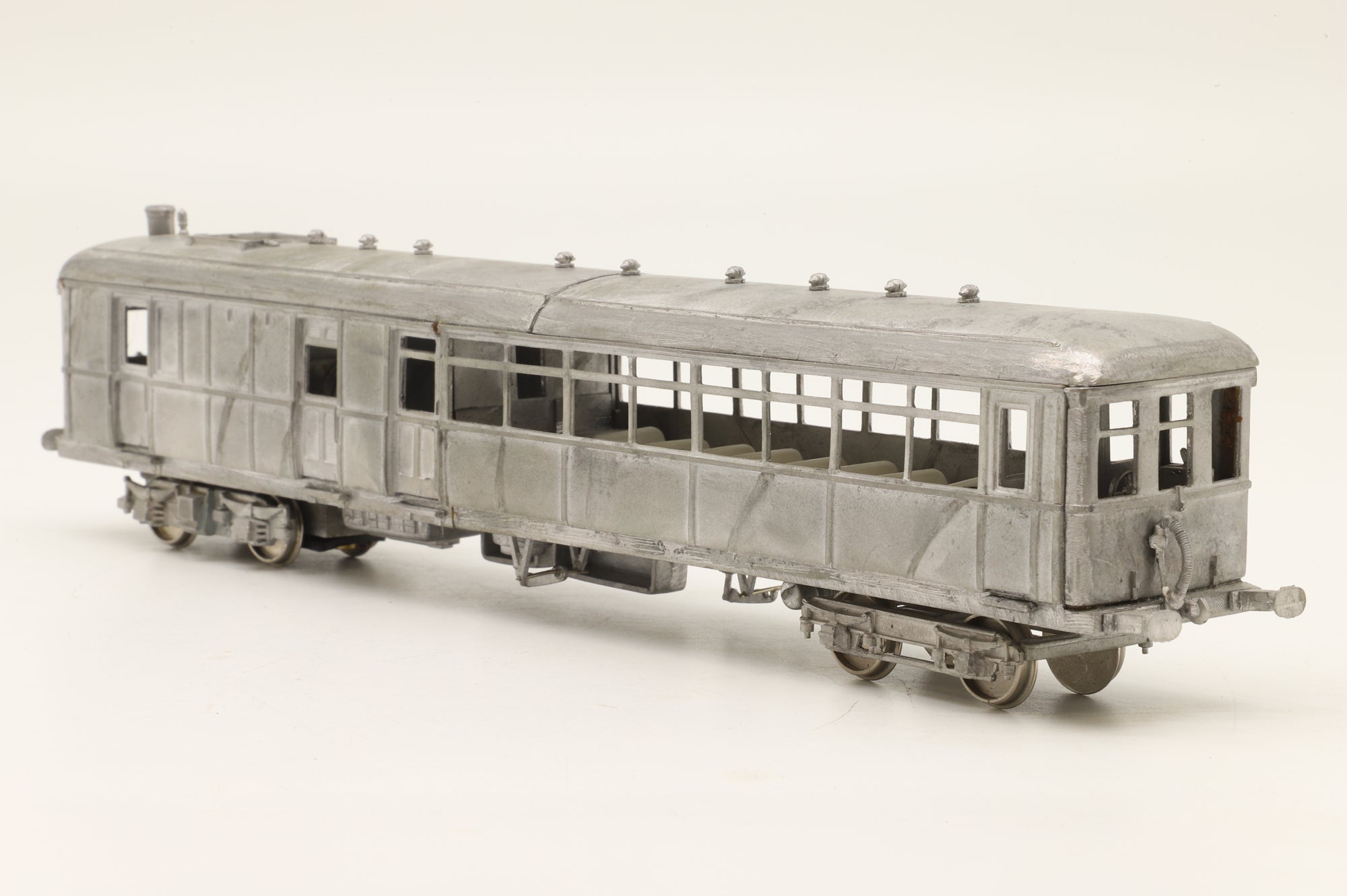 WORKSHOP Kit Built OO LNER Sentinel Steam Rail Car Unpainted Non Runner