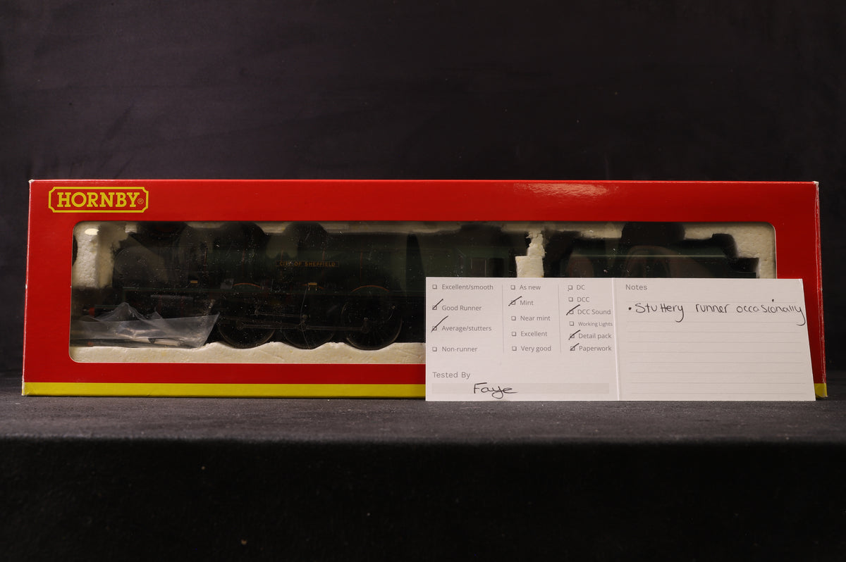 Hornby OO R2782XS BR 4-6-2 Duchess Class 8P &#39;City of Sheffield&#39;, DCC Sound