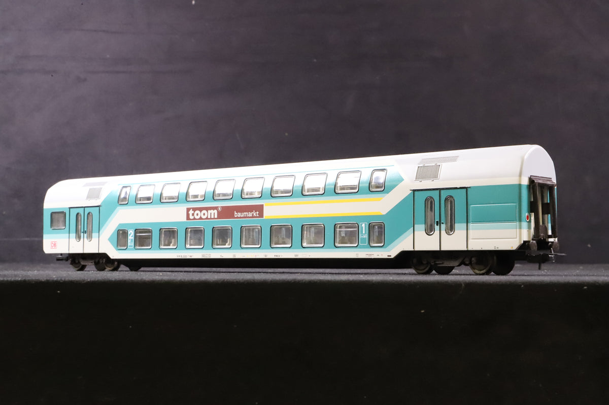 Sachsen Modelle HO Pack Of 3 Toom  Baumarkt Double Deck Coaches