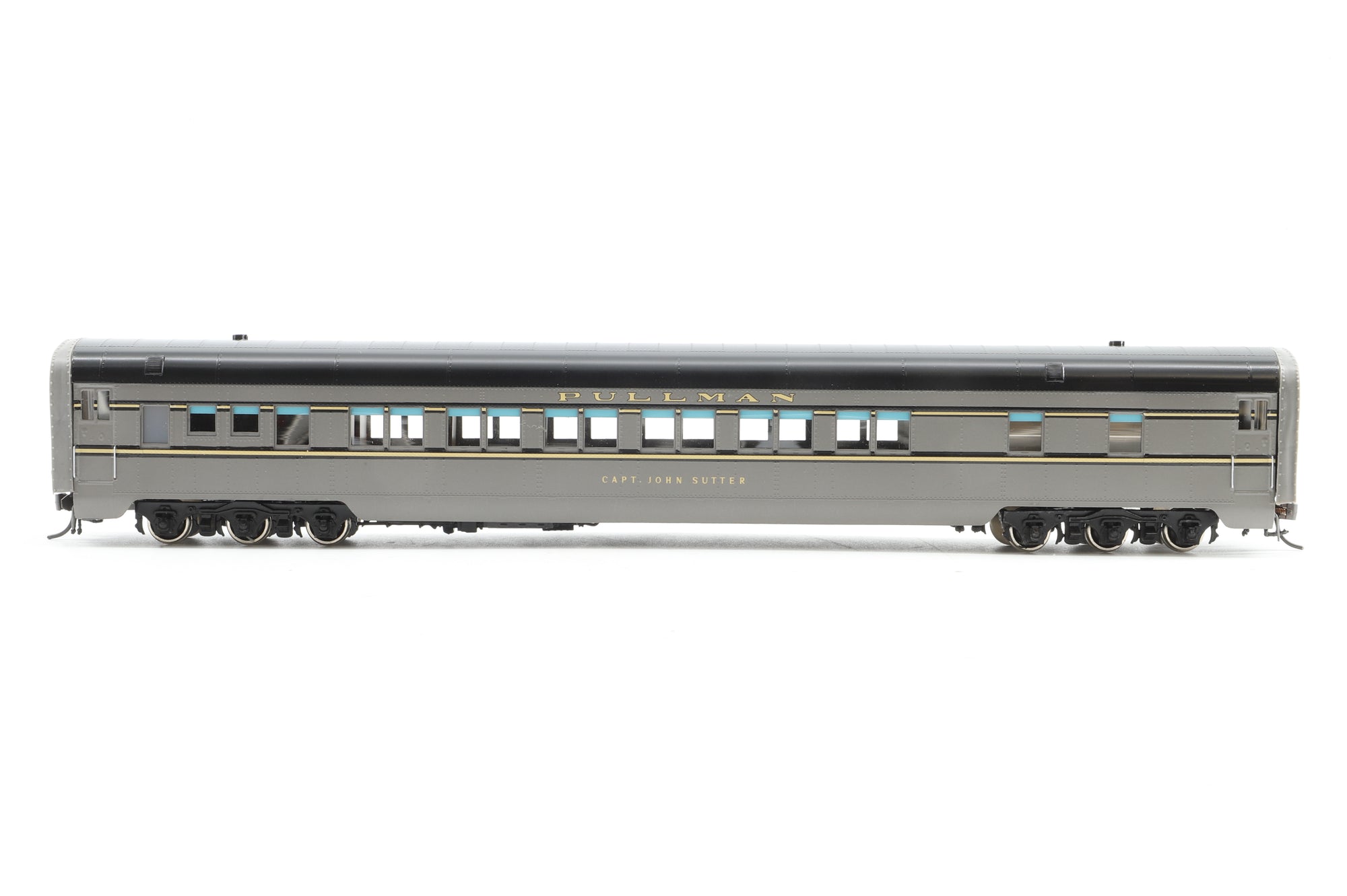 Challenger Imports/Samhongsa HO Brass 2086.1S 'Forty-Niner' Complete 8-Coach Train