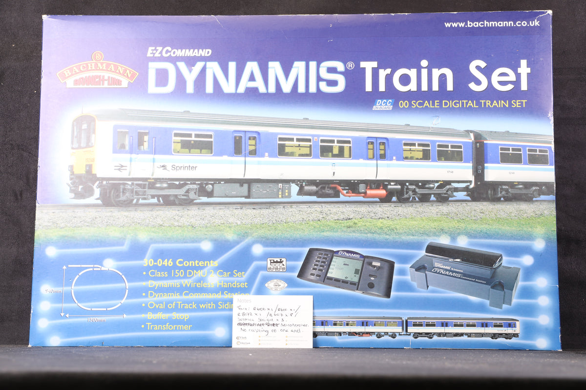 Bachmann OO 30-046 Dynamis Digital Set Class 150/1 Regional/Provincial DMU, DCC Fitted  NO CONTROLLER