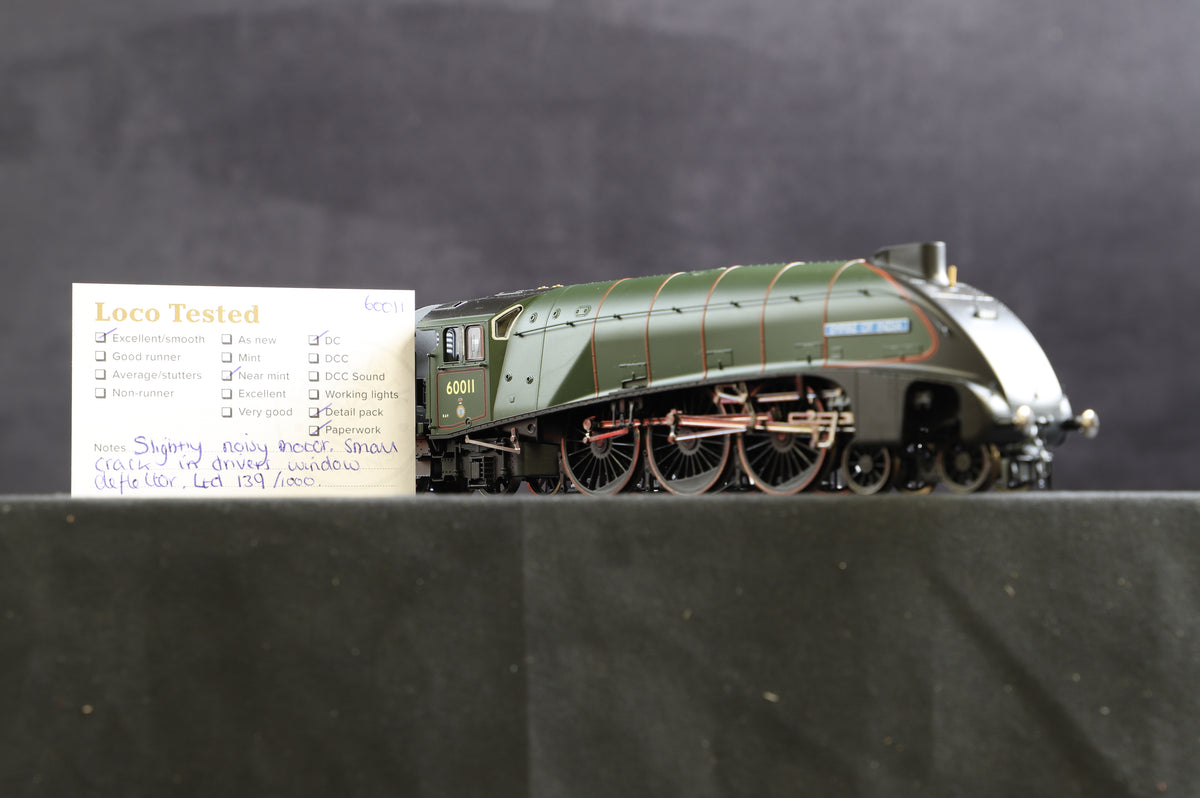 Hornby OO R3008 Class A4 4-6-2 BR Green L/C 60011 &#39;Empire Of India&#39; Limited Edition