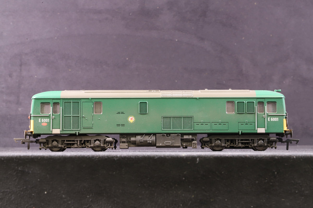 Hornby OO R2656 Class 73 &#39;E6001&#39; Bo-Bo Diesel Electric Locomotive Weathered