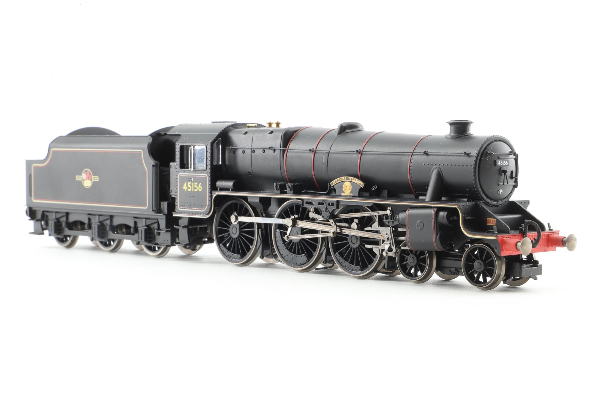 Hornby OO R2555 Class 5MT '45156' 'Ayrshire Yeomanry' BR Lined Black L/C