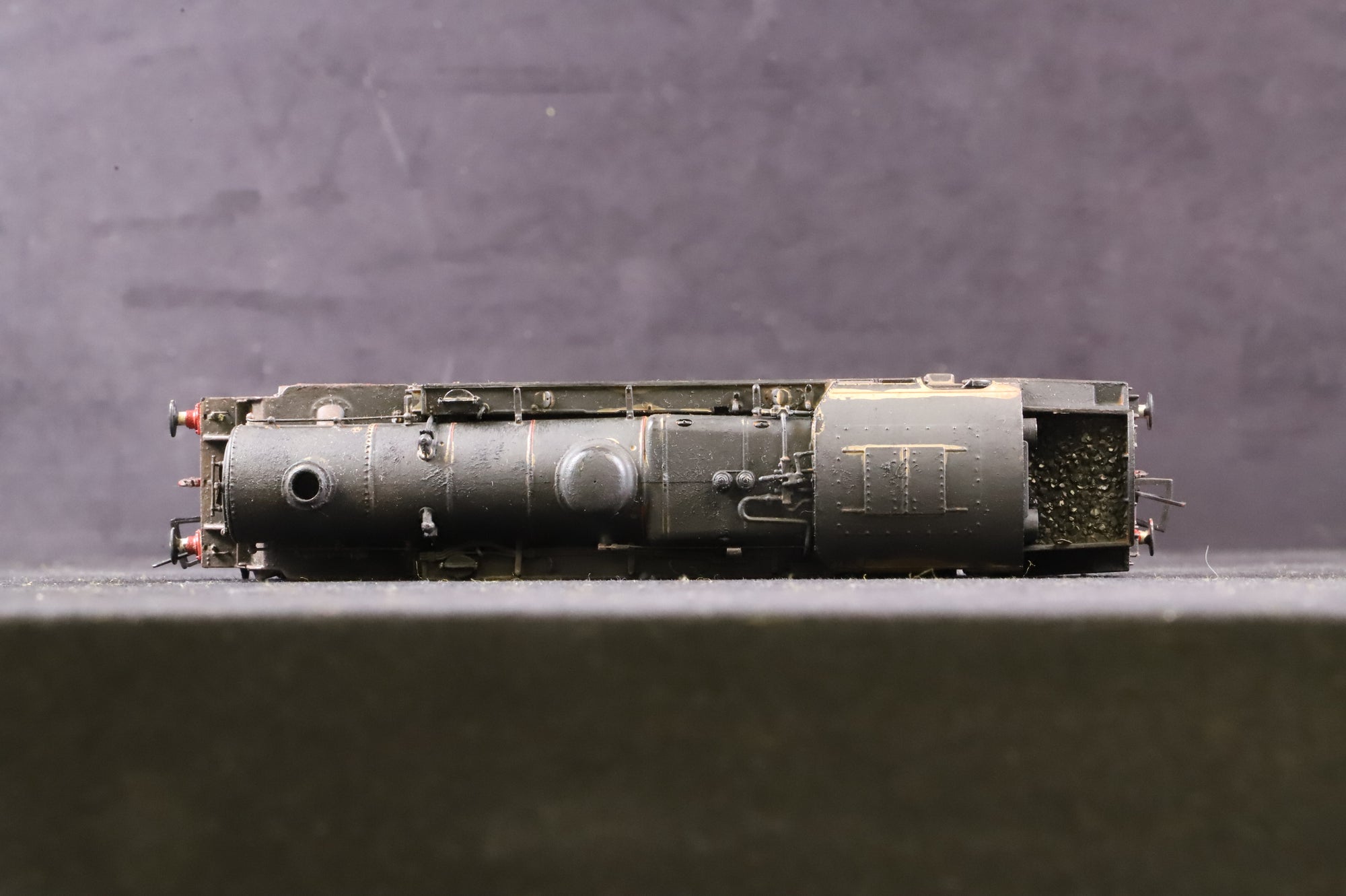 WORKSHOP Bachmann OO 4MT Fairburn 80129 in Lined BR Black w/ Late Crests - Weathered