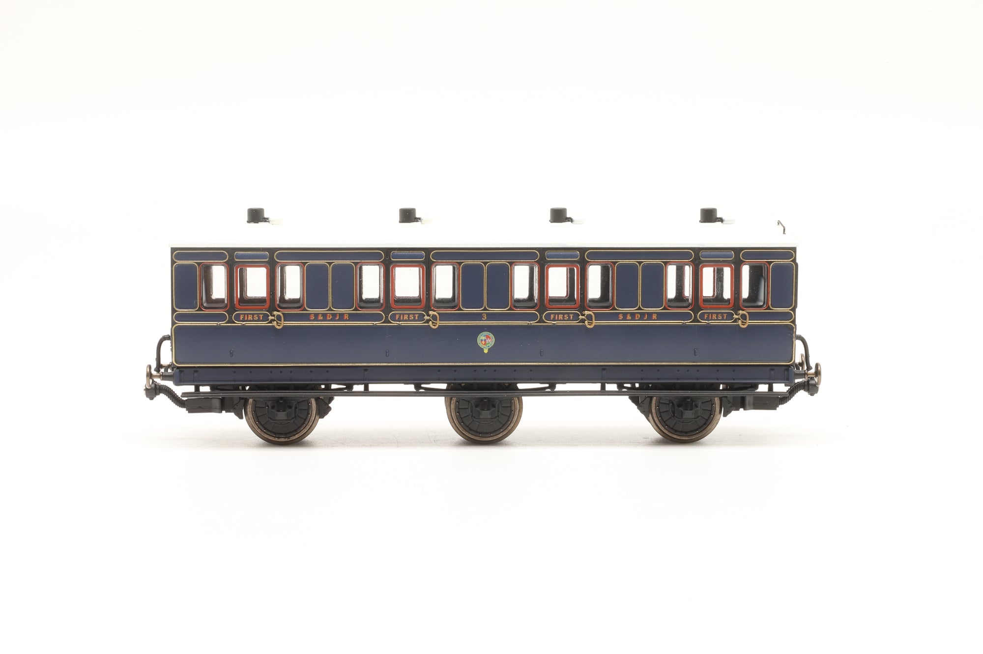 Hornby OO Rake of 8 SDJR Blue Coaches