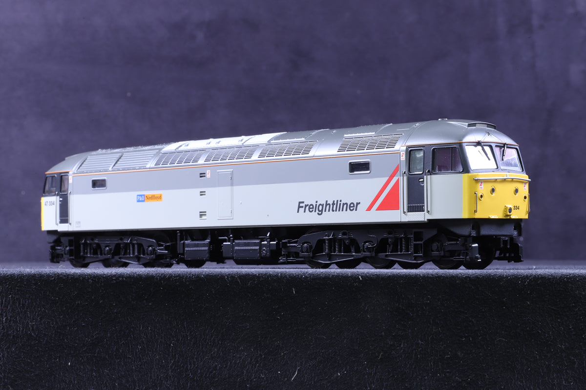 Heljan OO 4675 Class 47 47334 in Early Freightliner Grey