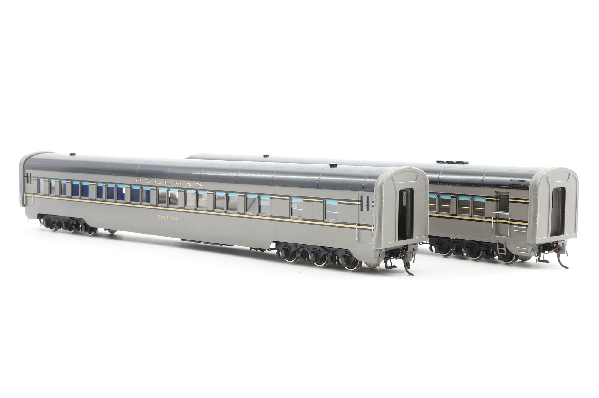 Challenger Imports/Samhongsa HO Brass 2086.1S 'Forty-Niner' Complete 8-Coach Train