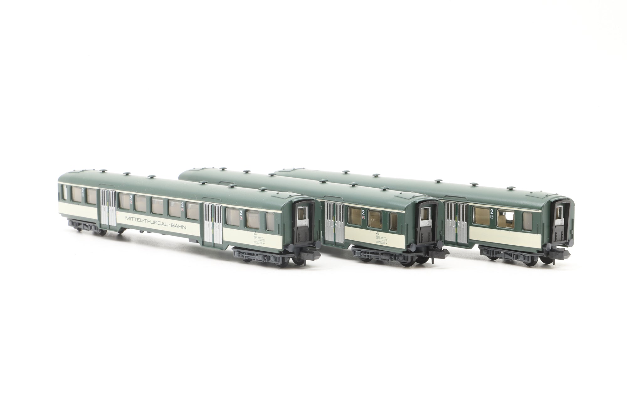 Arnold N Rake of 3x Mittel-Thurgau-Bahn Coaches