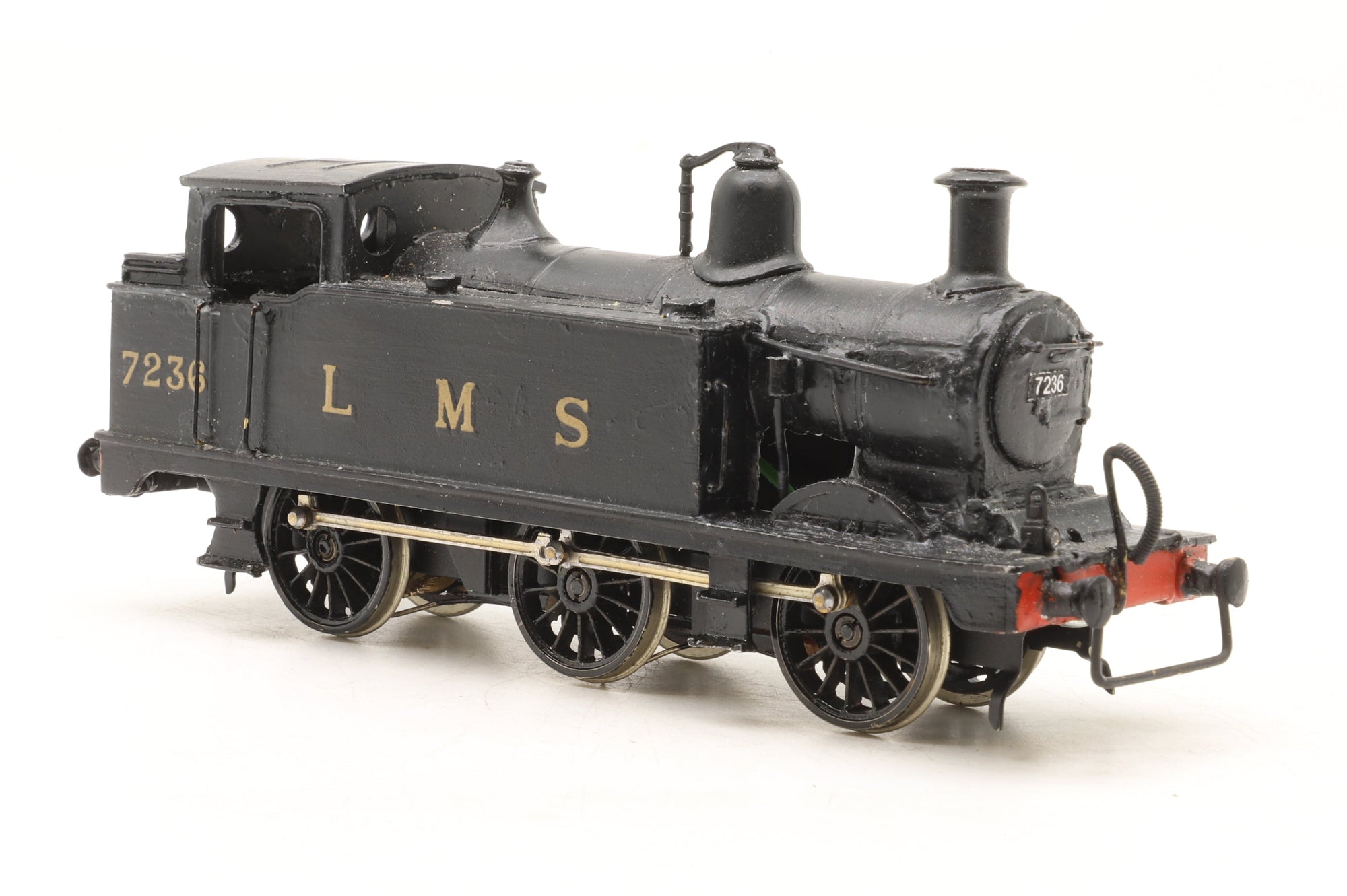 WORKSHOP White Metal Body Kit OO Johnson 0-6-0 Tank '7236' Kit Built