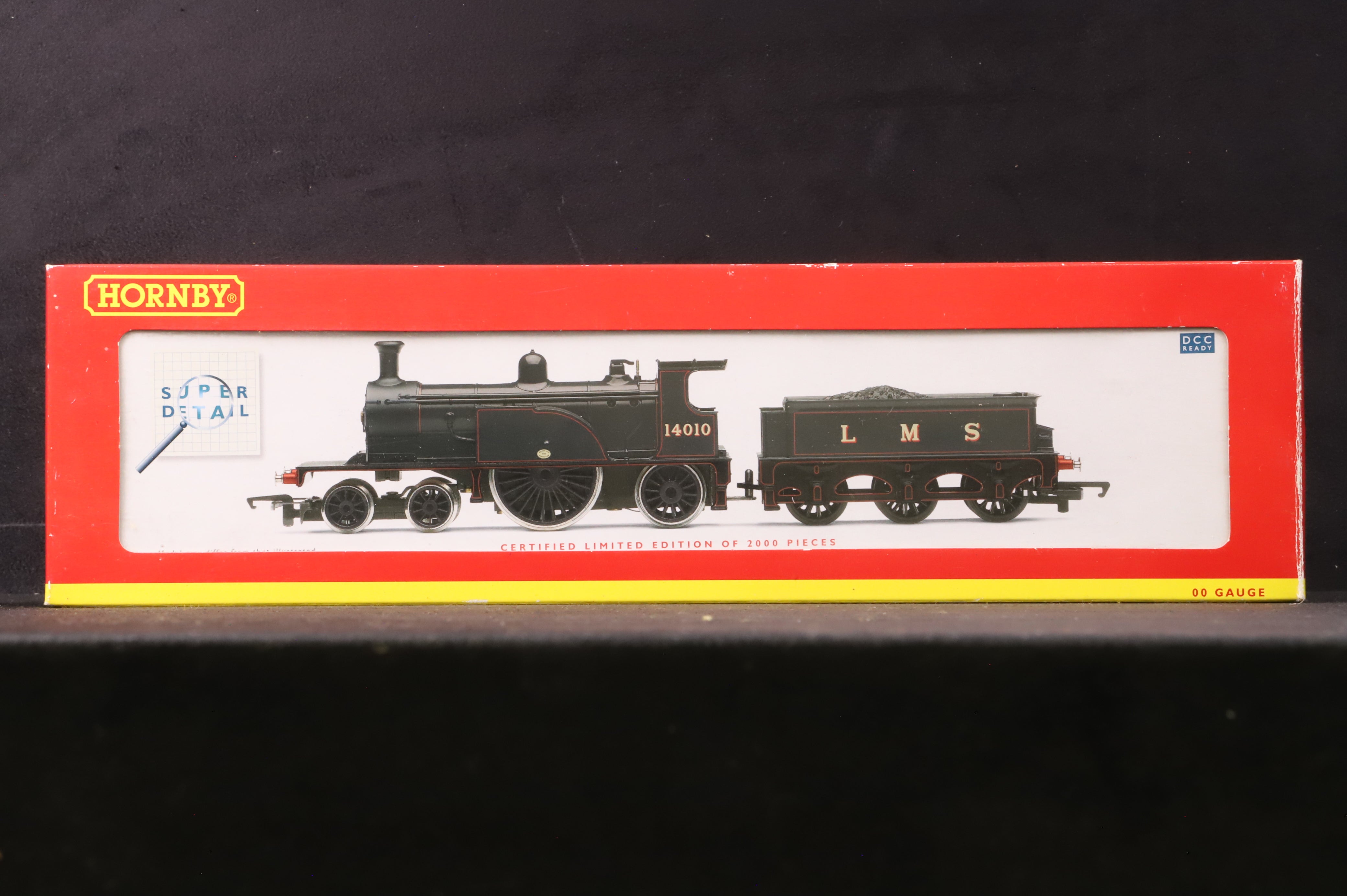 Hornby OO R2683 Caledonian Single '14010' LMS Lined Black - Clark