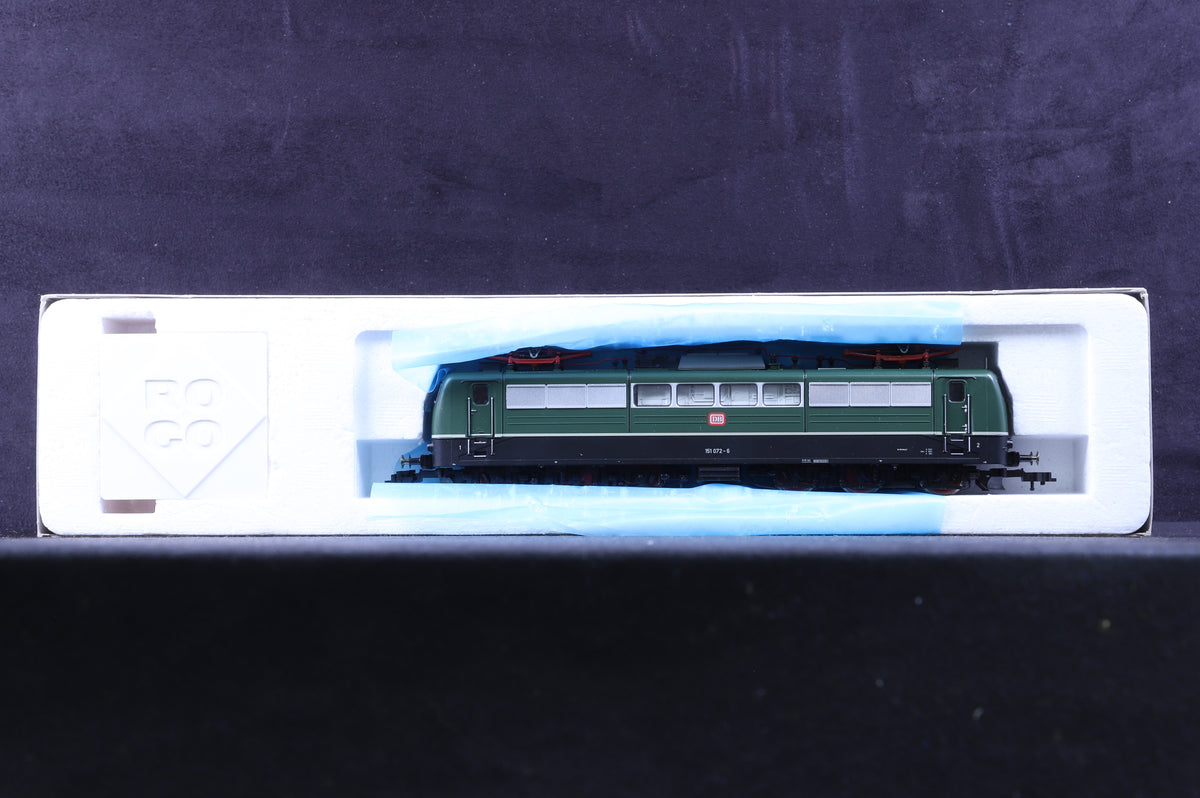 Roco HO 63639 Class BR 151 072 of the DB in Green &amp; Black