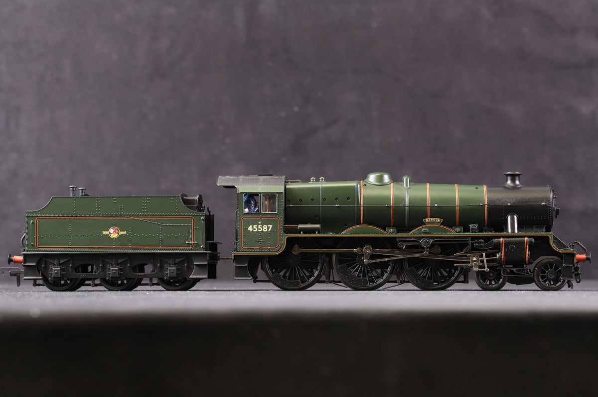 Bachmann OO 31-186 Jubilee &#39;45587&#39; &#39;Baroda&#39; BR Green L/C Riveted Fowler Tender