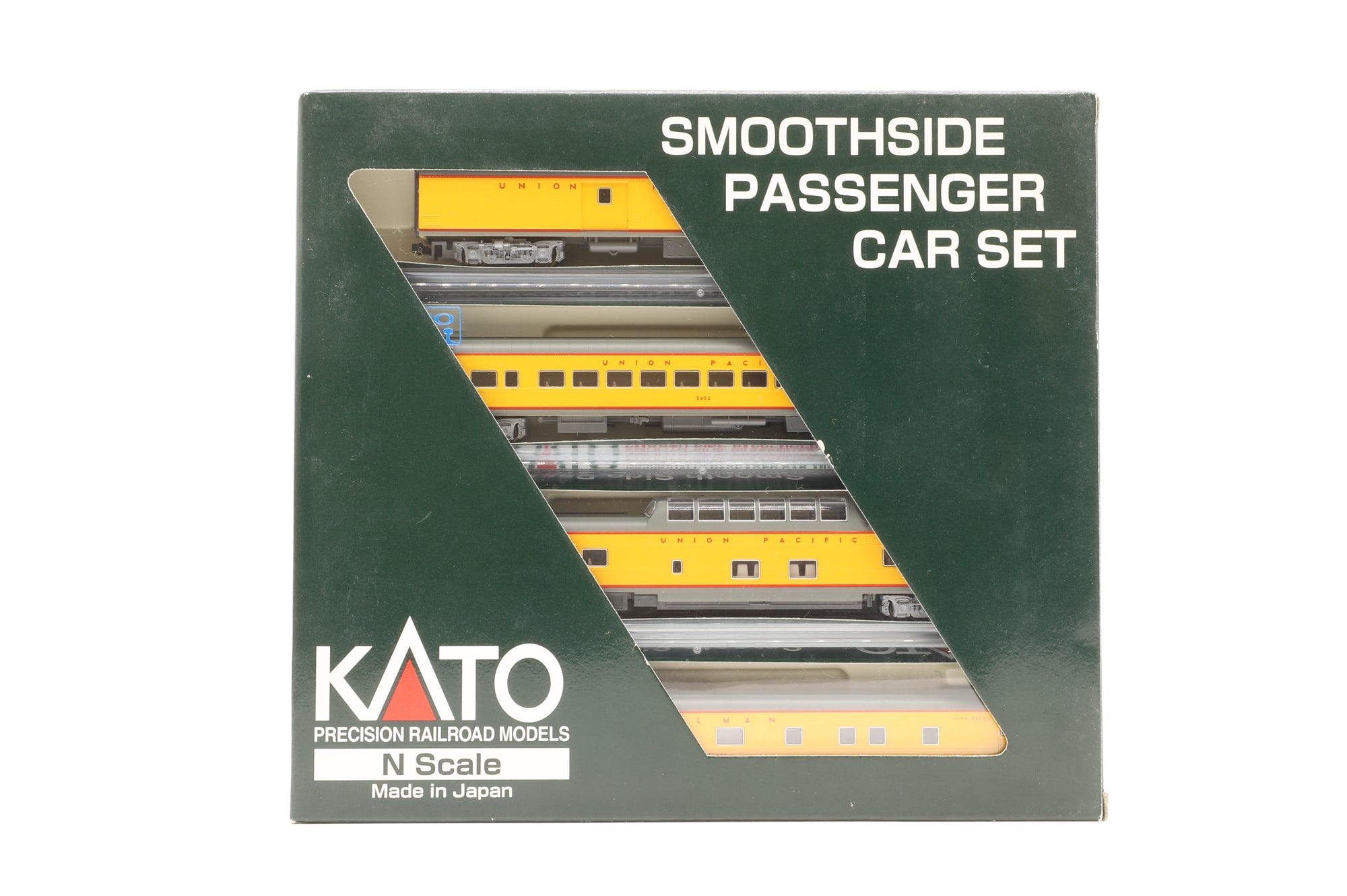 Kato N 106-1102 4-Pack of Union Pacific Smooth Side Passenger Cars