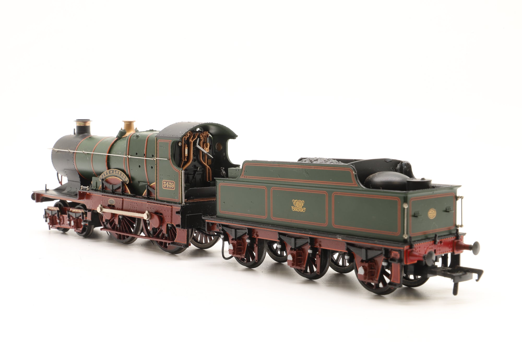 Bachmann OO 31-727 Class 3700 3439 'City of London' in Lined GWR Green