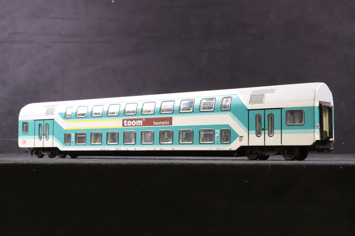 Sachsen Modelle HO Pack Of 3 Toom  Baumarkt Double Deck Coaches