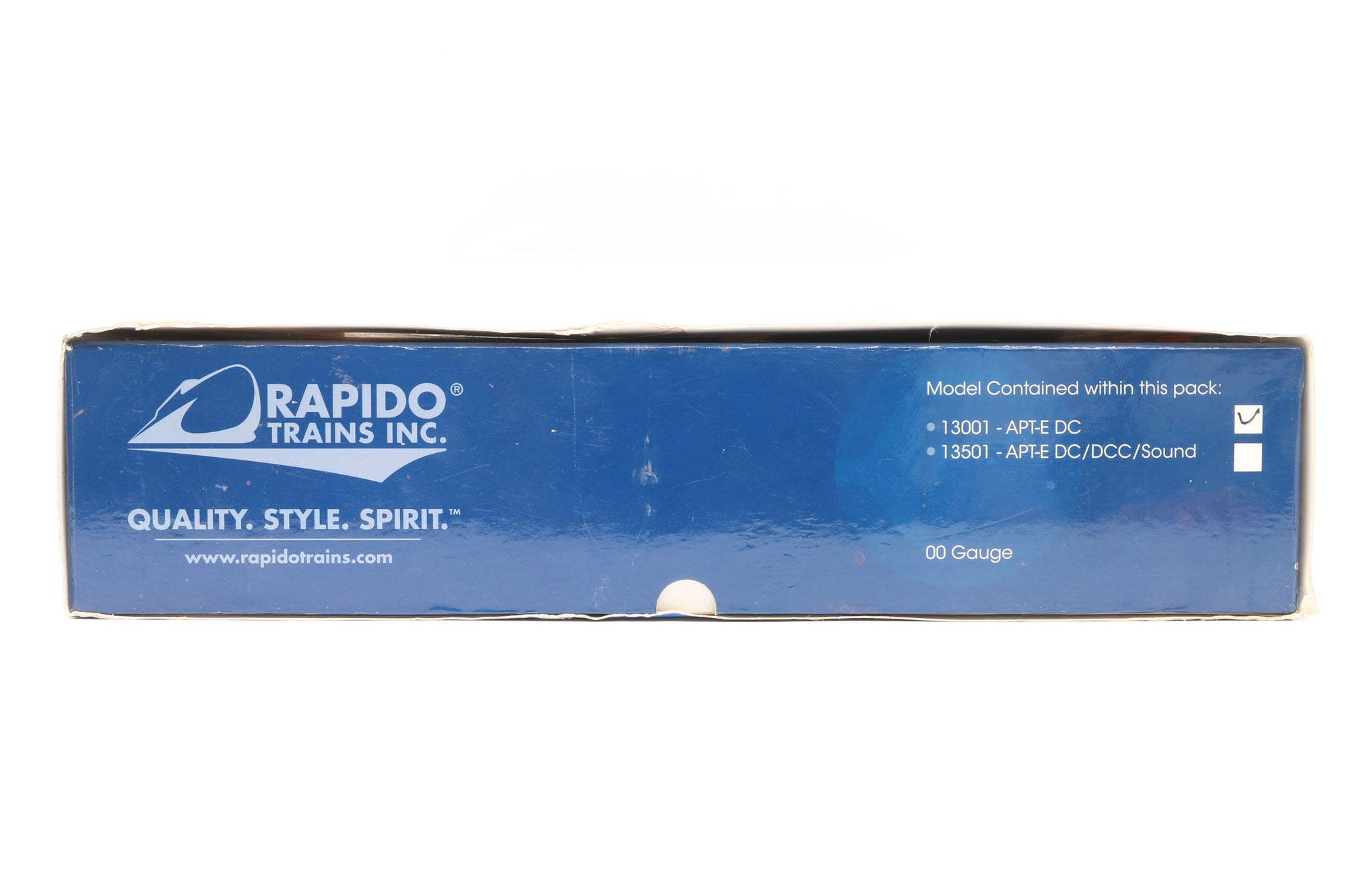 Rapido OO 13001 APT-E 4-Car Set in BR Reversed Blue/Grey