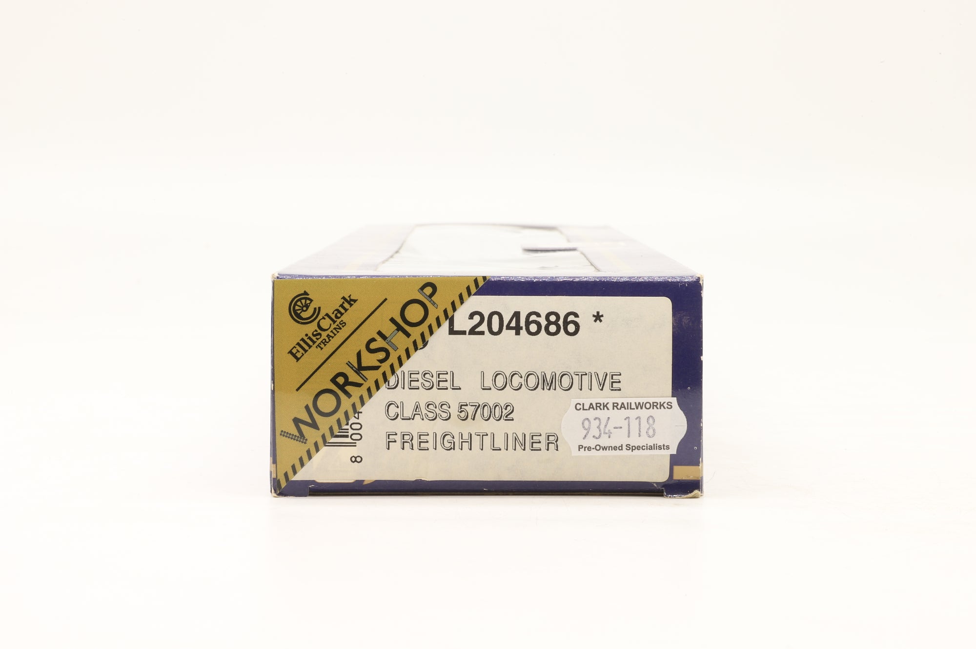 WORKSHOP Lima OO L204686 Class 57 '57002' Diesel Locomotive Freightliner Non Runner