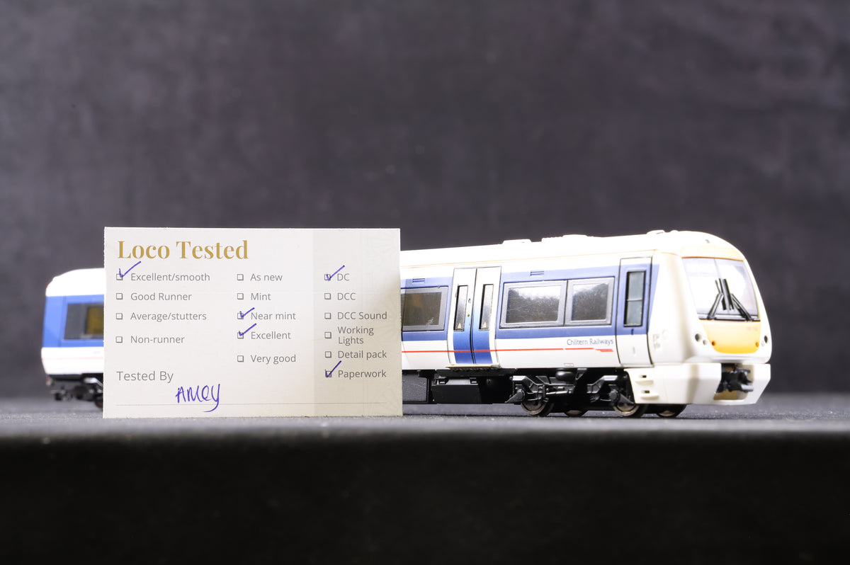 Bachmann OO 32-470 168/1 Clubman 3 Car DMU &#39;Chiltern Railways&#39;