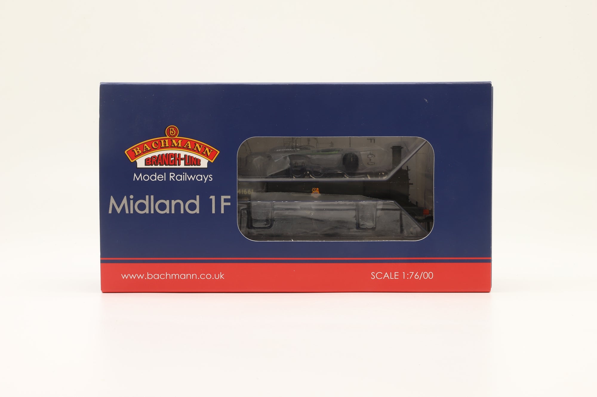 Bachmann OO 31-431 Midland Class 1F '41661' BR Black E/C