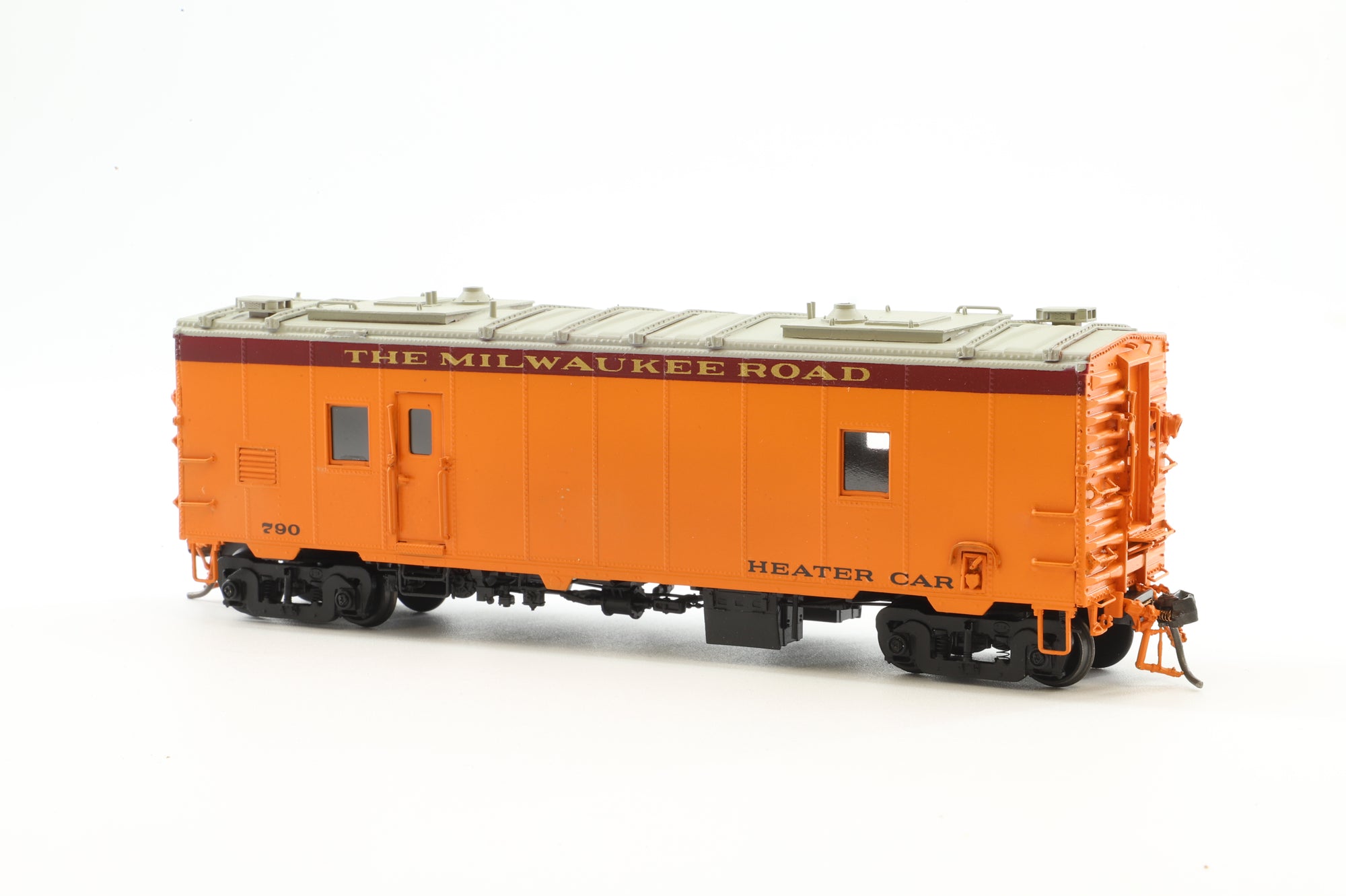 Overland Models HO Brass OMI-3326 Heater Car MILW  Pro-paint '709'