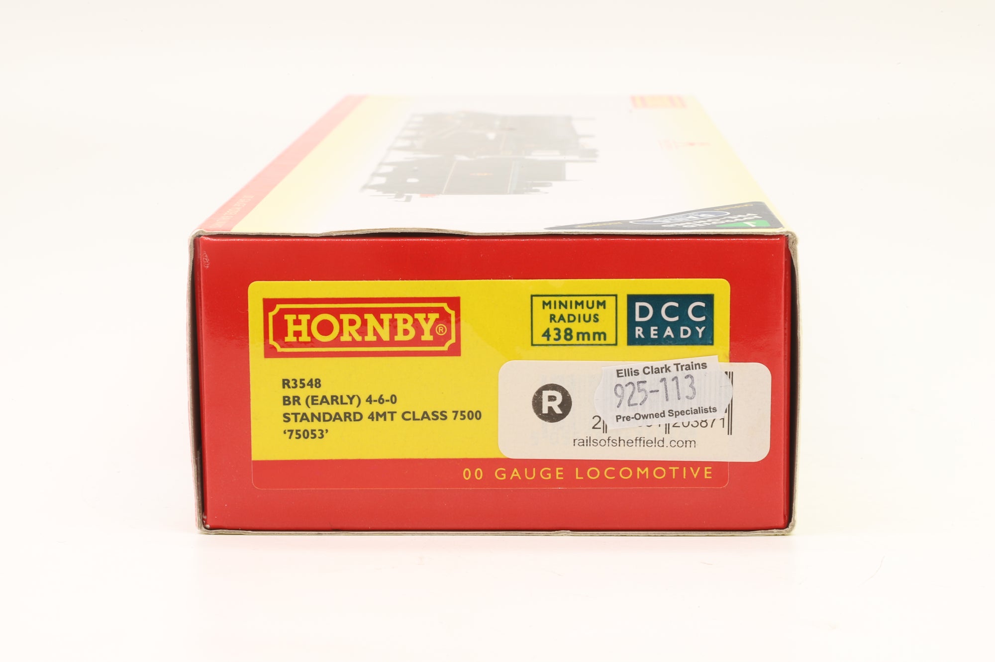 Hornby OO R3548 Standard 4MT 75053 in Lined BR Black w/ Early Crests