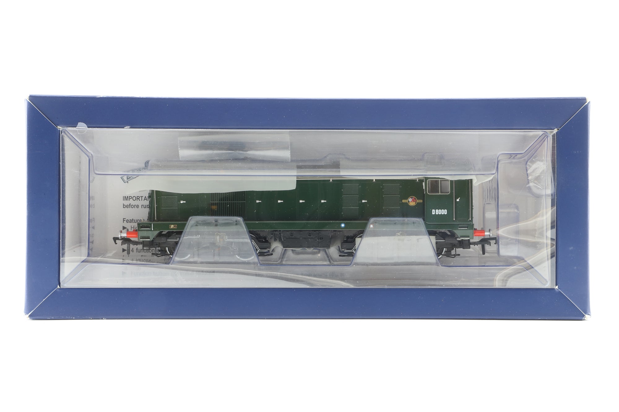 Bachmann OO 32-027NRMDS Class 20 'D8000' BR Green With Lader Excl/ NRM DCC Sound