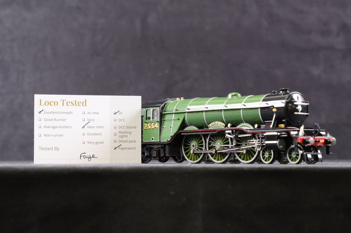 Hornby OO R3439 LNER Class A1 &#39;Woolwinder&#39; &#39;554&#39; Glossed Ltd Ed 41/850