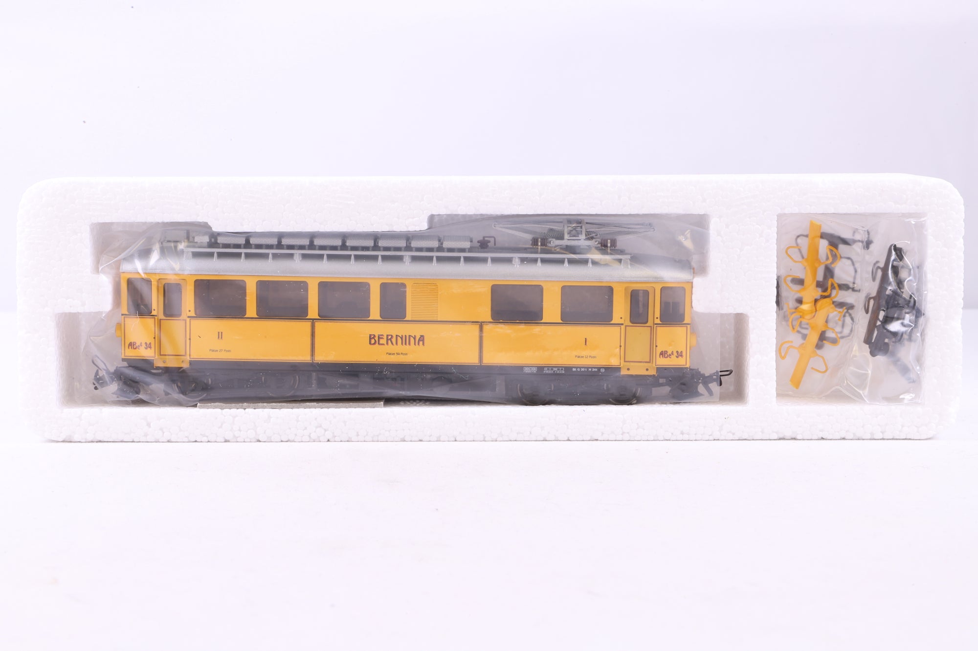 Bemo HO 1368 184 RhB ABe 4/4 34 Nostalgietriebwagen 'Bernina', DCC Sound