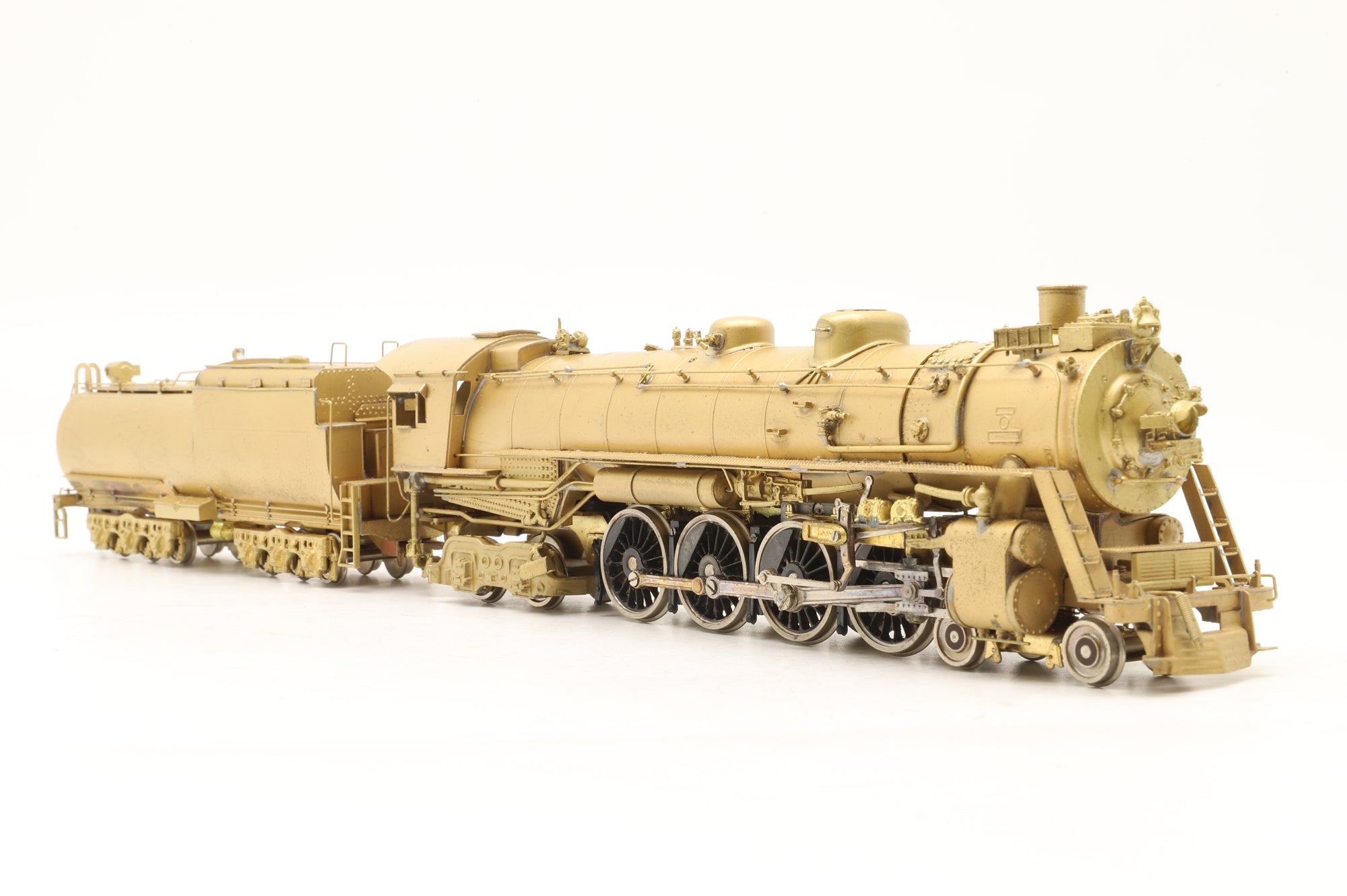 Master Series/Katsumi HO Brass GS-1 4-8-4, Plain Brass