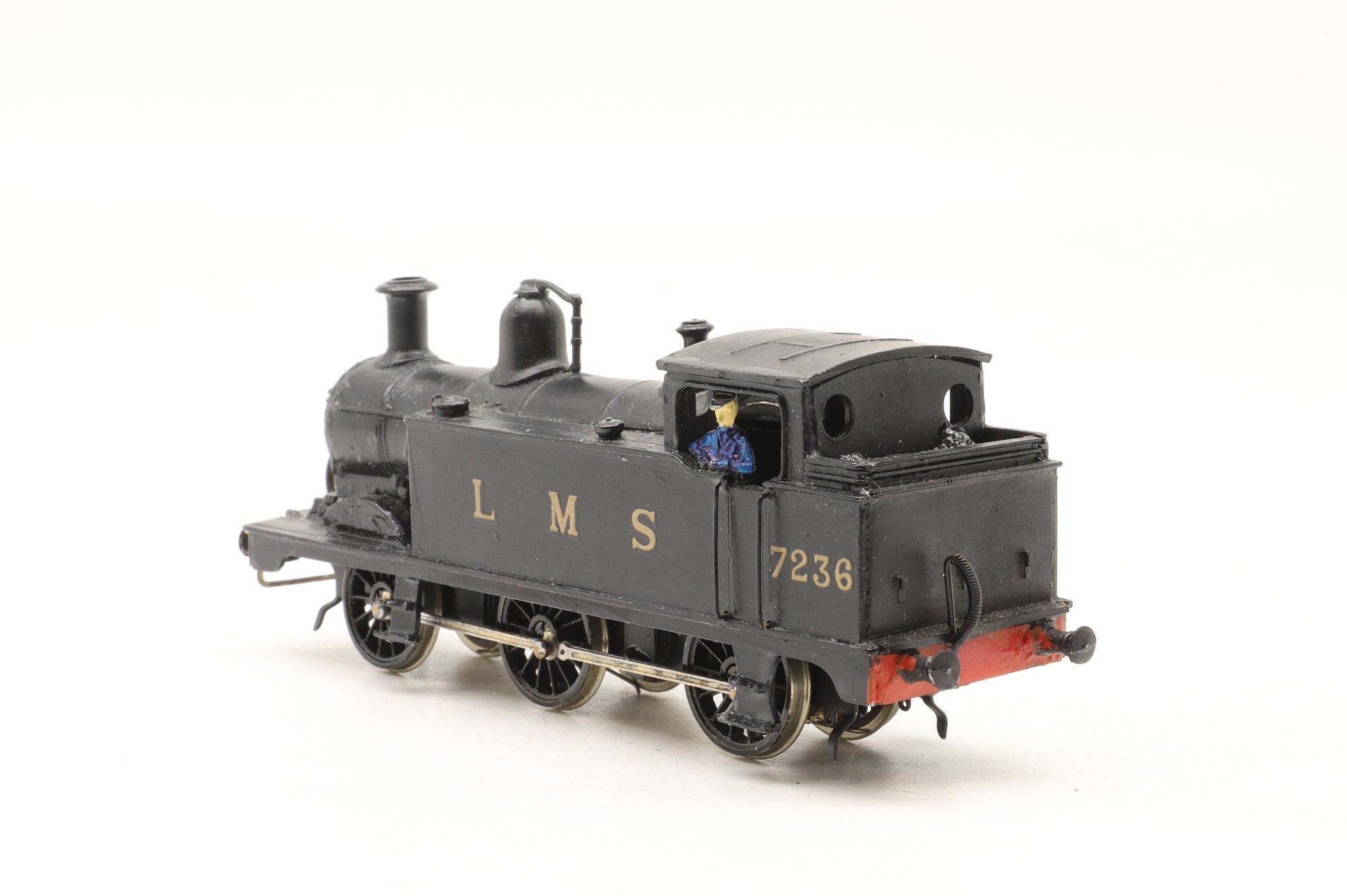 WORKSHOP White Metal Body Kit OO Johnson 0-6-0 Tank '7236' Kit Built